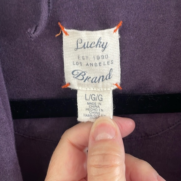 Lucky Brand Knit Yoga Top - Picture 3 of 6